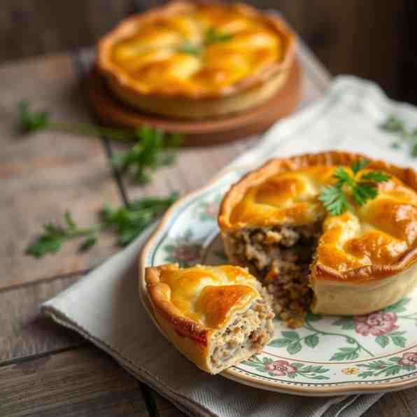 Georgian Kubdari - Meat Pie Recipe